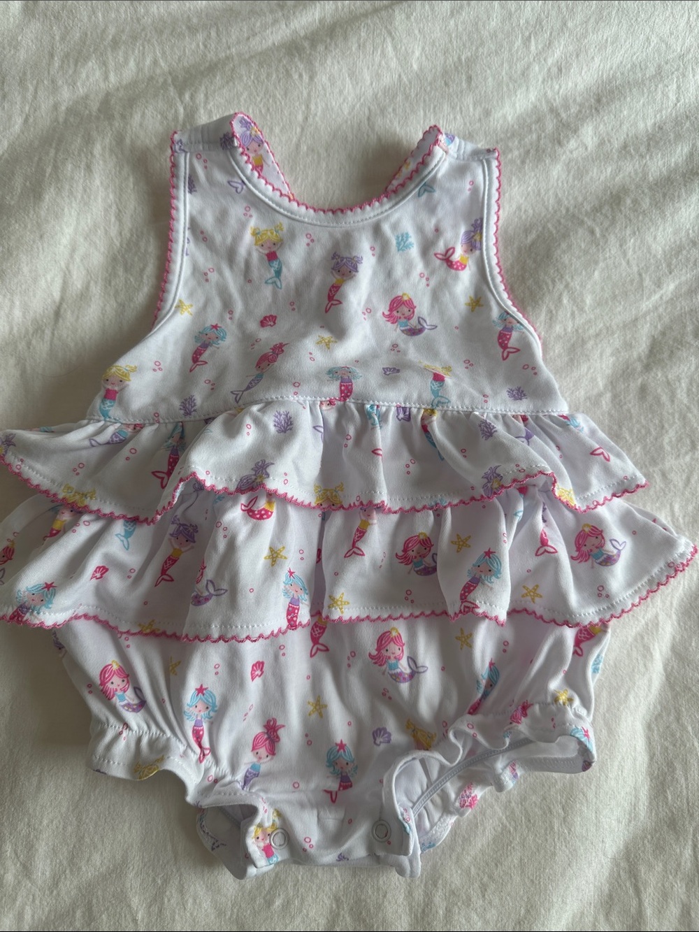Kissy Kissy mermaid onesie romper